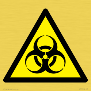 W009 Warning: Biological hazard